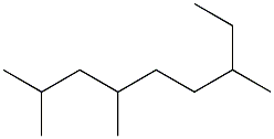 2,4,7-trimethylnonane Struktur