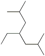 2,6-dimethyl-4-ethylheptane Struktur