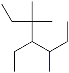 3,3,5-trimethyl-4-ethylheptane Struktur