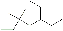 3,3-dimethyl-5-ethylheptane Struktur