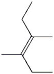 3,4-dimethyl-trans-3-hexene Struktur