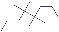 4,4,5,5-tetramethyloctane Struktur