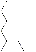 4,6-dimethylnonane Struktur