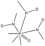 HEXAMETHYLPHOSPHORTRIAMIDE-D18 99.5 ATOM % D Struktur