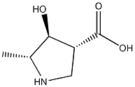 4-TRANS-HYDROXYPROLINE Struktur