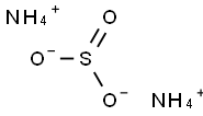 AMMONIUM SULPHITE CRYSTAL Struktur