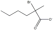 N-PROPYL-2-BROMOISOBUTYRATE Struktur