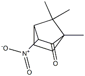 3-nitrocamphor Struktur