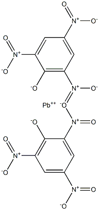 lead picrate Struktur