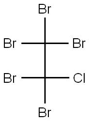 pentabromochloroethane Struktur