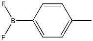 p-tolylboron difluoride Struktur