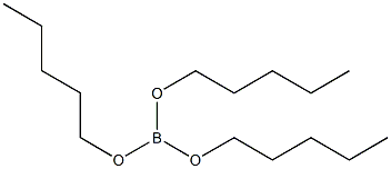 triamyl borate Struktur