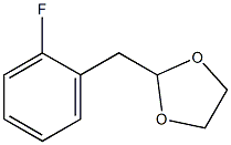 2-(1,3-DIOXOLAN-2-YLMETHYL)-1-FLUOROBENZENE 96% Struktur