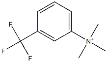 3-(TRIFLUOROMETHYL)PHENYLTRIMETHYLAMMONIUM 98% Struktur