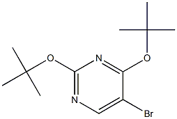 5-BROMO-2,4-DI-TERT-BUTOXYPYRIMIDINE ,97% Struktur