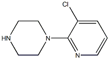 1-(3-CHLORO-2-PYRIDYL)PIPERAZINE Struktur