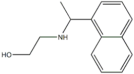 2(N-METHYL N-1-NAPHTHALENYL METHYL)AMINO ETHANOL Struktur