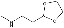 2-(N-METHYL-2-AMINOETHYL)-1,3-DIOXOLANE 98+% Struktur