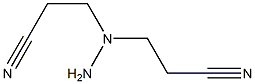 1, 1,-BIS(2-CYANOETHYL)HYDRAZINE, PRACTICAL GRADE Struktur