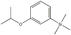 1-(TRIMETHYLSILYL)-3-ISO-PROPOXYBENZENE 96% Struktur