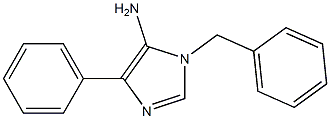 1-BENZYL-4-PHENYL-1H-IMIDAZOL-5-AMINE Struktur