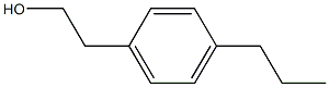 4-N-PROPYLPHENETHYL ALCOHOL 97% Struktur