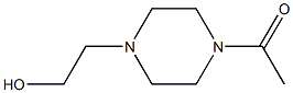 1-ACETYL-4-(2-HYDROXYETHYL)PIPERAZINE 98+% Struktur