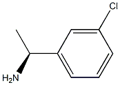 (1S)-1-(3-CHLOROPHENYL)ETHANAMINE Struktur