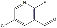 5-CHLORO-2-FLUORONICOTINALDEHYDE,98% Struktur