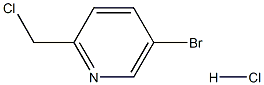 2-CHLOROMETHYL-5-BROMOPYRIDINE HYDROCHLORIDE Struktur