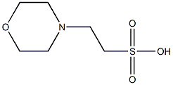 2-(4-MORPHOLINYL)-1-ETHANESULFONIC ACID Struktur