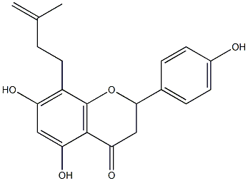 8-ISOPENTENYLNARINGENIN FROM HOP HUMULUS LUPULUS L, >97% Struktur