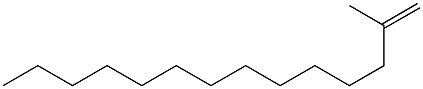 2-METHYL-1-TETRADECENE 97% Struktur