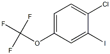 1-CHLORO-2-IODO-4-TRIFLUOROMETHOXYBENZENE 97% Struktur