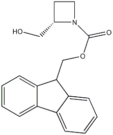 (S)-1-FMOC-2-AZETIDINEMETHANOL Struktur