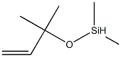 (1,1-DIMETHYL-2-PROPENYLOXY)DIMETHYLSILANE 97% Struktur