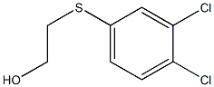 3,4-DICHLOROPHENYLTHIOETHANOL 98% Struktur