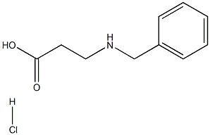 3-(BENZYLAMINO)PROPANOIC ACID HYDROCHLORIDE Struktur