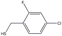 4-CHLORO-2-FLUOROBENZYL MERCAPTAN 97% Struktur