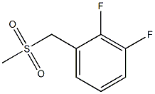 2,3-DIFLUOROBENZYLMETHYLSULFONE 97% Struktur