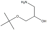 1-Amino-3-tert-butoxy-propan-2-ol Struktur