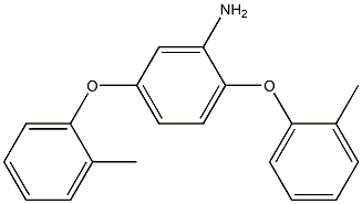 2,5-BIS(O-TOLYLOXY)ANILINE Struktur