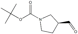 (S)-1-BOC-3-FORMYL-PYRROLIDINE Struktur