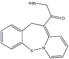 11-(GLYCYL-N-YL) DIBENZO(B,F)THIAZEPINE Struktur