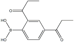 4-(Diethylcarbonyl)Phenylboronic Acid Struktur