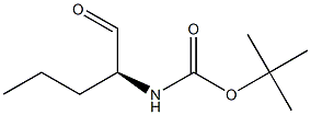 (S)-tert-butyl 1-oxopentan-2-ylcarbamate Struktur