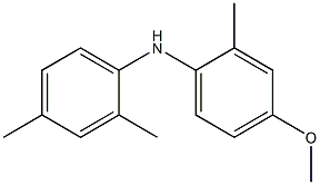 N-(2,4-DIMETHYLPHENYL)-2-METHYL-4-METHOXYANILINE Struktur