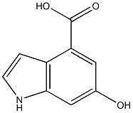 6-HYDROXYINDOLE-4-CARBOXYLIC ACID Struktur