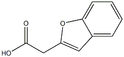 BENZOFURAN-2-ACETIC ACID Struktur