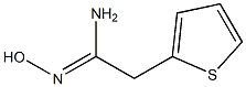 THIOPHENE-2-ACETAMIDE OXIME Struktur